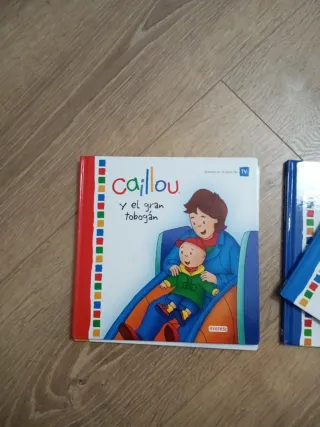 Caillou 4 libros