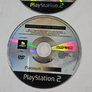 Resident Evil 4 + Code Veronica X PS2
