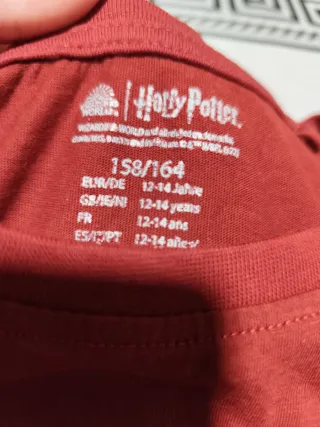 Lote 3 Camisetas Harry Potter