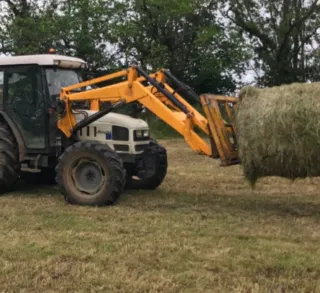 Pala frontal para tractor