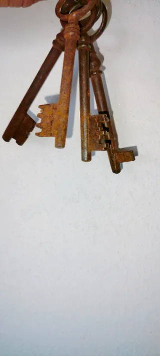 Set 4 Chiavi Antiche