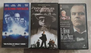 Lote 9 Películas VHS Acción/Suspense