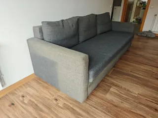 Sofá Cama 3 Plazas Ikea Gris