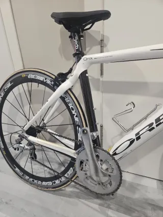 Bicicleta de carretera Orbea blanca Talla S