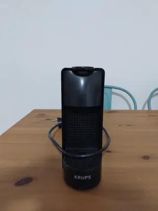 Cafetera Nespresso Krups Negra