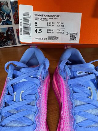 Nike Vomero Plus Azul/Rosa