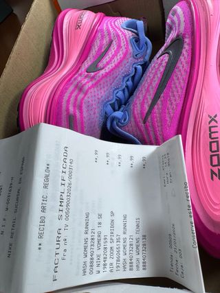 Nike Vomero Plus Azul/Rosa