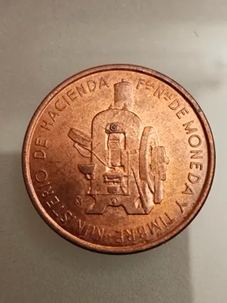 Medalla Ministerio de Hacienda y Timbre