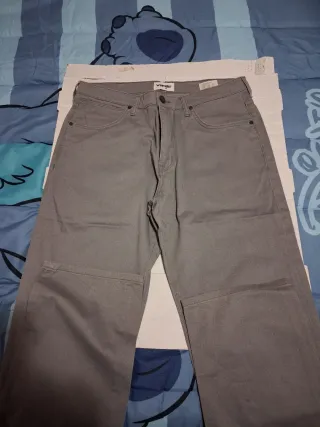 Pantaloni Uomo Wrangler Grigio Taglia 46