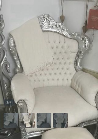 Chollo!!! Sillon  y mesa extensibles y seis sillas