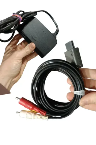 Cargador y Cables Nintendo 64 Originales