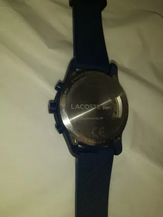 Reloj Lacoste azul y negro