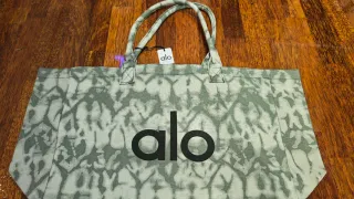 Bolso Alo verde estampado