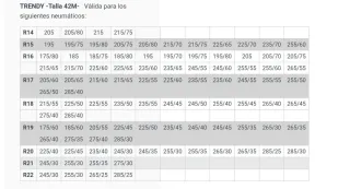 Cadenas de nieve de tela. Trendy talla 42-M