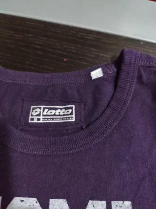 Maglietta Lotto Sport 1973 Viola Tg M