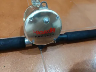 Caña curricán para pesca atun