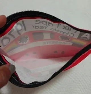 Pochette trucco 16x22cm Mix Tape 1970