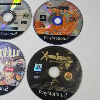 4 Juegos Estrategia / Simulación PS2