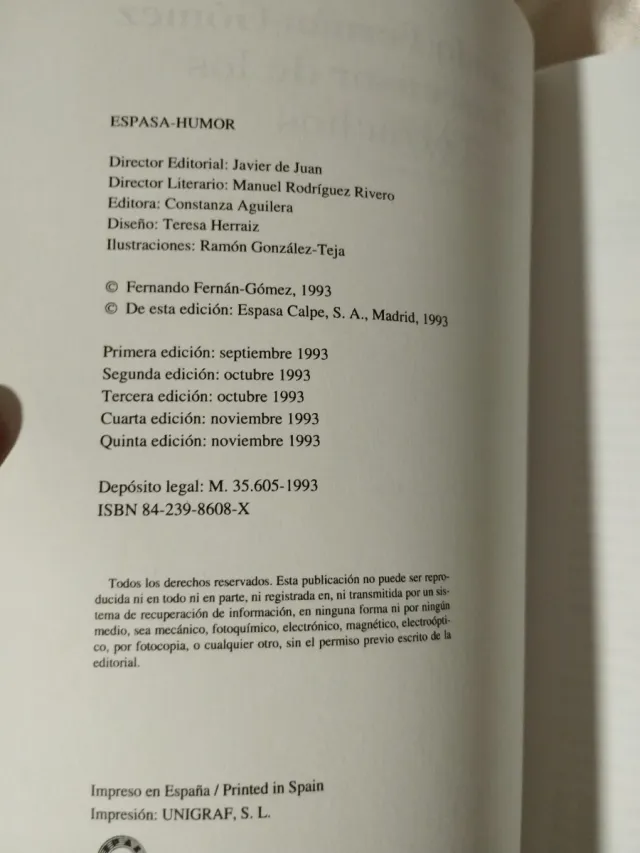 El ascensor de los borrachos (Espasa humor) (Sp...