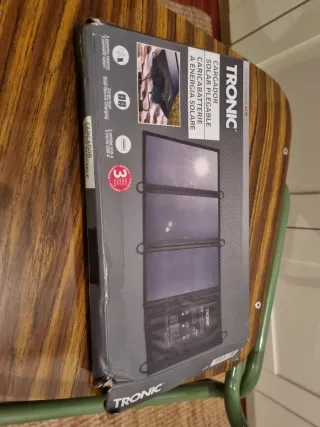 Cargador Solar Plegable Tronic 21W