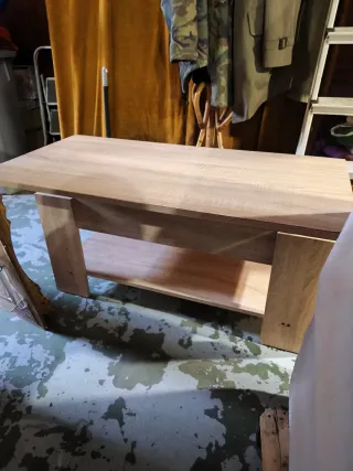 Mesa de centro de madera