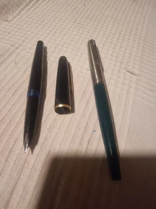 Penna Montblanc Vintage 65 e Parker