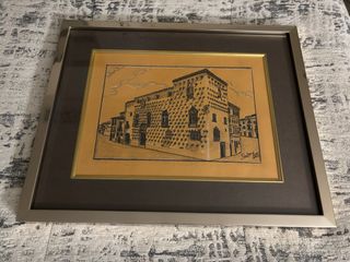 Cuadro Casa de las Conchas