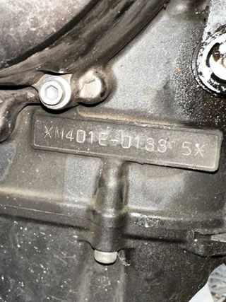 Motor Yamaha MT-07 2015