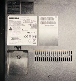 TV Philips Android 32 con soporte pared