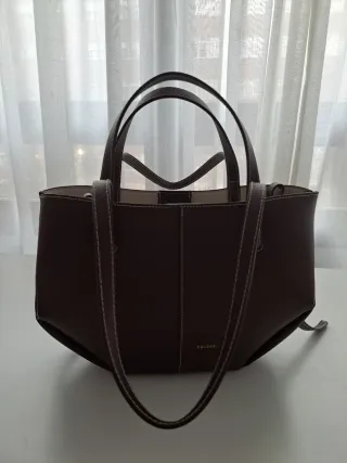 Bolso estilo Polène Marrón Chocolate