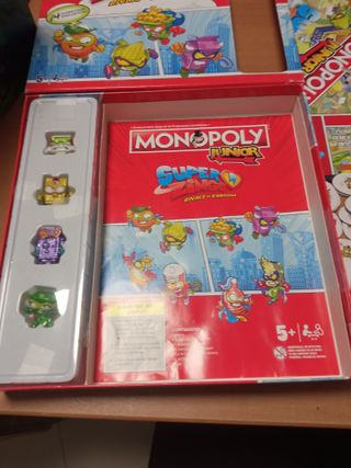 Monopoly Junior Super Zings Rivals of Kaboom