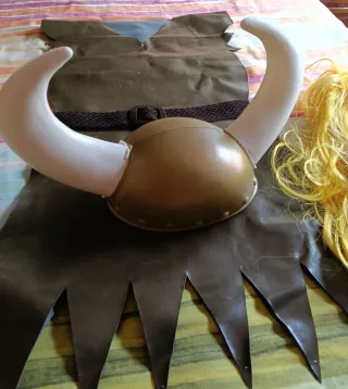 Disfraz Carnaval Unisex Guerrero Vikingo