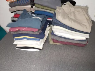 Ropa señor lote pantalones, camisetas y jerseys