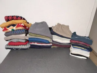 Ropa señor lote pantalones, camisetas y jerseys