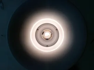 Lámpara colgante blanca