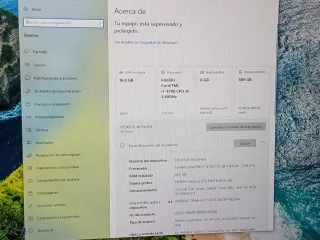 PC Gamer i7 GTX 1060 6GB Rojo