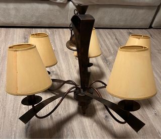 Lámpara de salón estilo retro