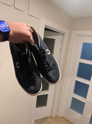 Zapatillas Fred Perry Negras y Blancas