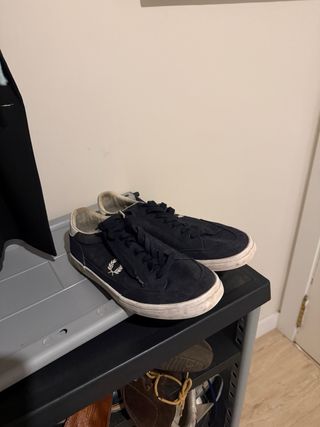 Zapatillas Fred Perry Negras y Blancas