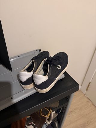 Zapatillas Fred Perry Negras y Blancas