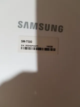 Tableta Samsung SM-T580 Piezas