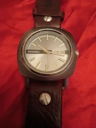 Reloj Diesel Marrón y Plateado