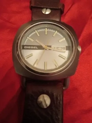 Reloj Diesel Marrón y Plateado