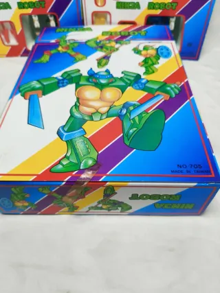 Robot Tortugas Ninja Transformers Años 80