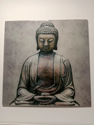 Cuadro Buda de cristal