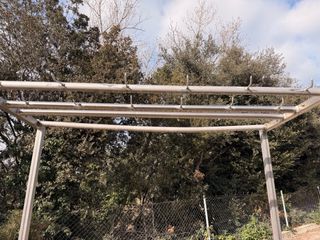 Carros para colgar embutidos acero inoxidable