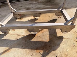 Carros para colgar embutidos acero inoxidable