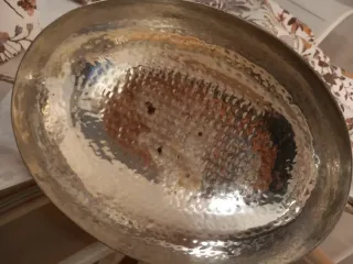 Frutero/Centro de Mesa Plateado