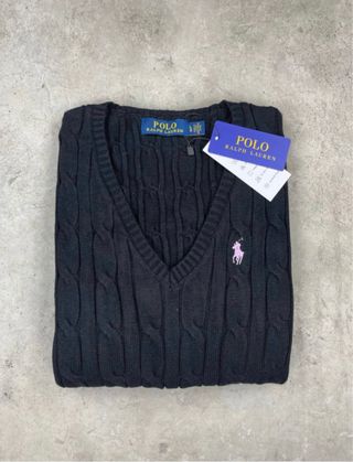 Jersey Polo Ralph Lauren Negro Talla L