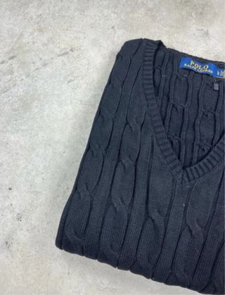 Jersey Polo Ralph Lauren Negro Talla L